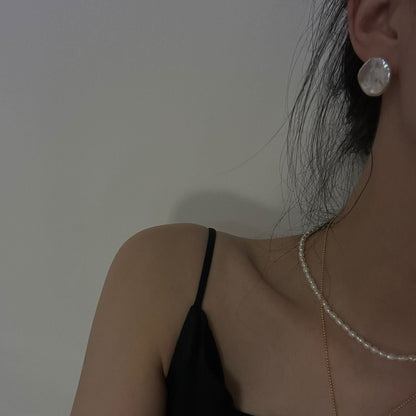 Petal Baroque Pearl Earrings