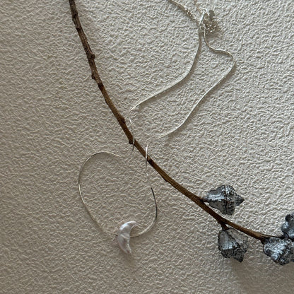 Moon Baroque Pearl Necklace