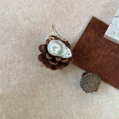 Baroque Pearl Ring