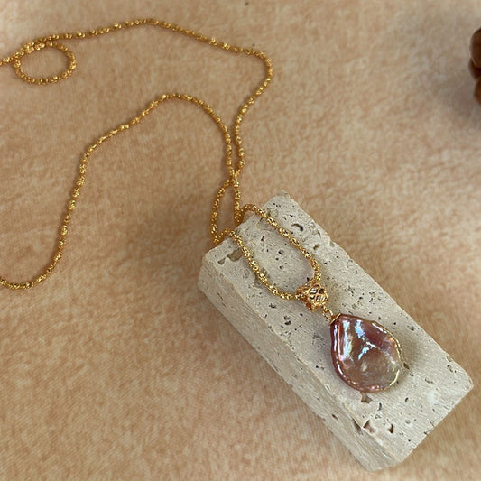 Colorful Petal Baroque Necklace