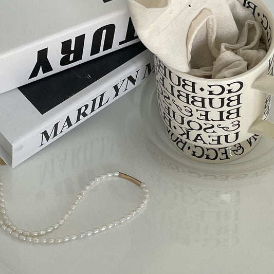 Smiley Pearl Necklace