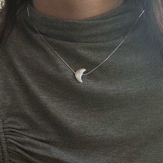 Moon Baroque Pearl Necklace