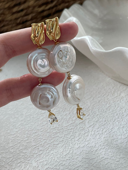 Roman Holiday Earrings (Double)