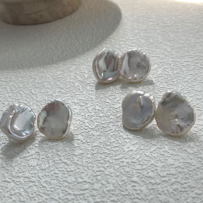 Petal Baroque Pearl Earrings