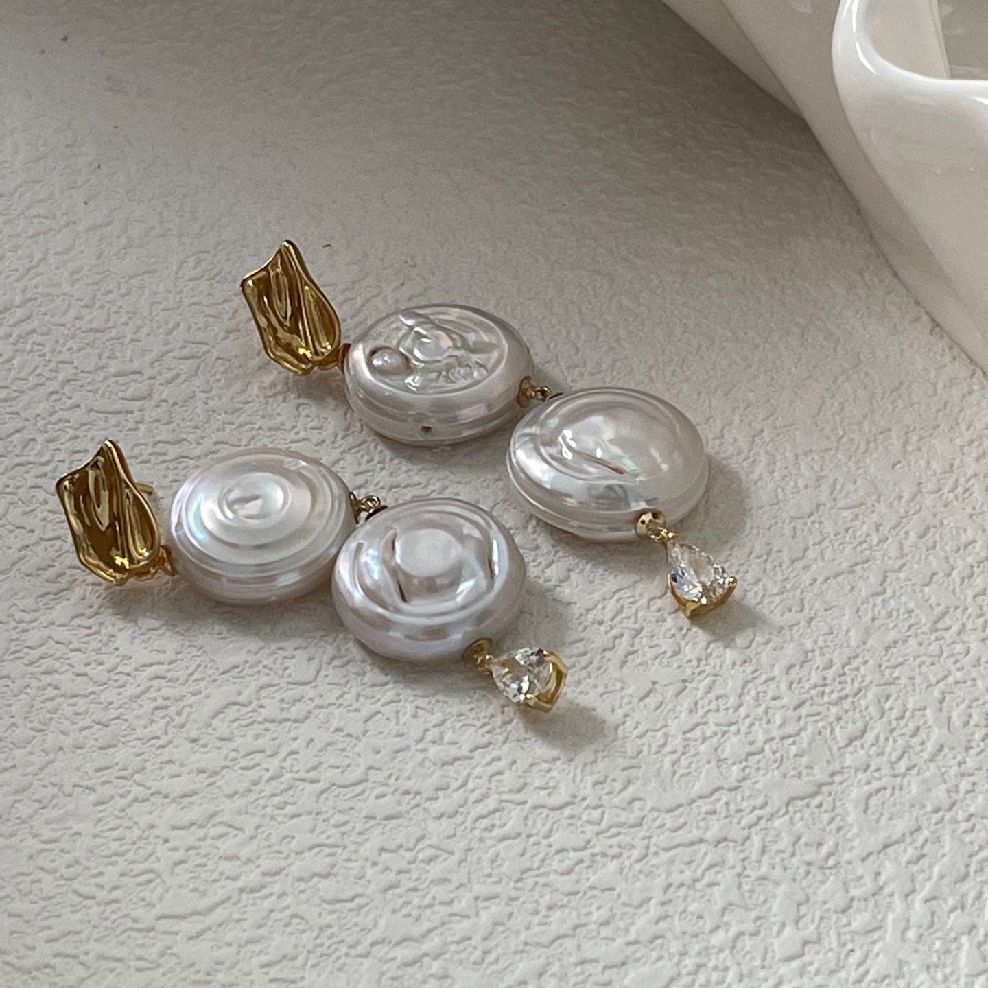 Roman Holiday Earrings (Double)