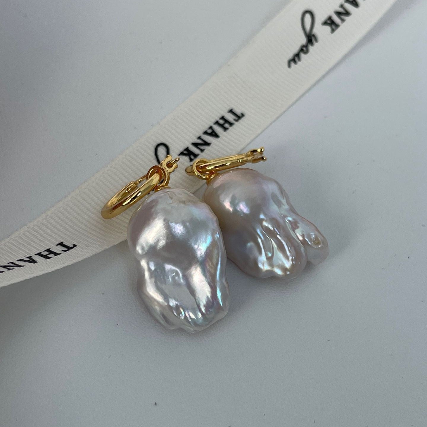 Baroque Pearl Drop Earrings